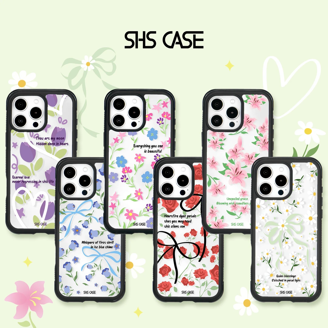 SHS CASE花时信系列手机壳适用苹果17磁吸防摔无线充电四角保护