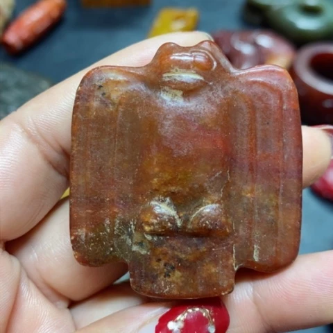 紫金钵盂菩提吊坠