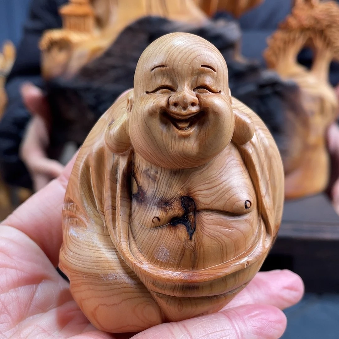 柏木（崖柏）手把件