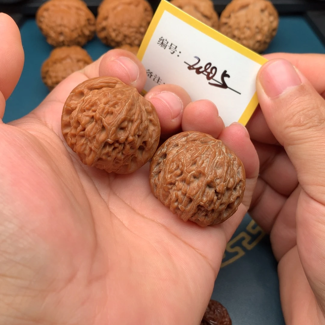 一***意把件文玩核桃磨盘2005