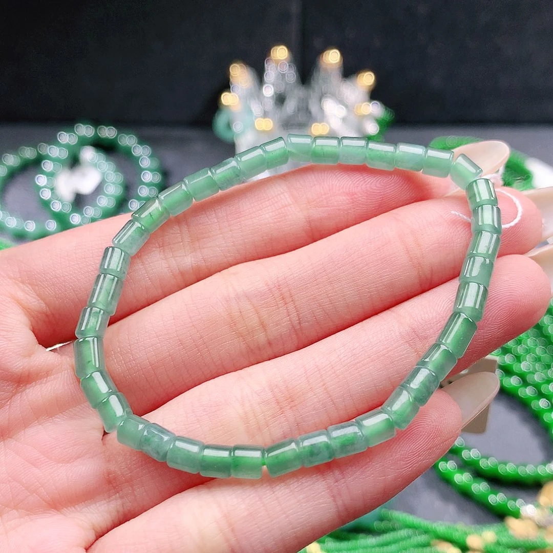 翡翠未镶嵌手链手链