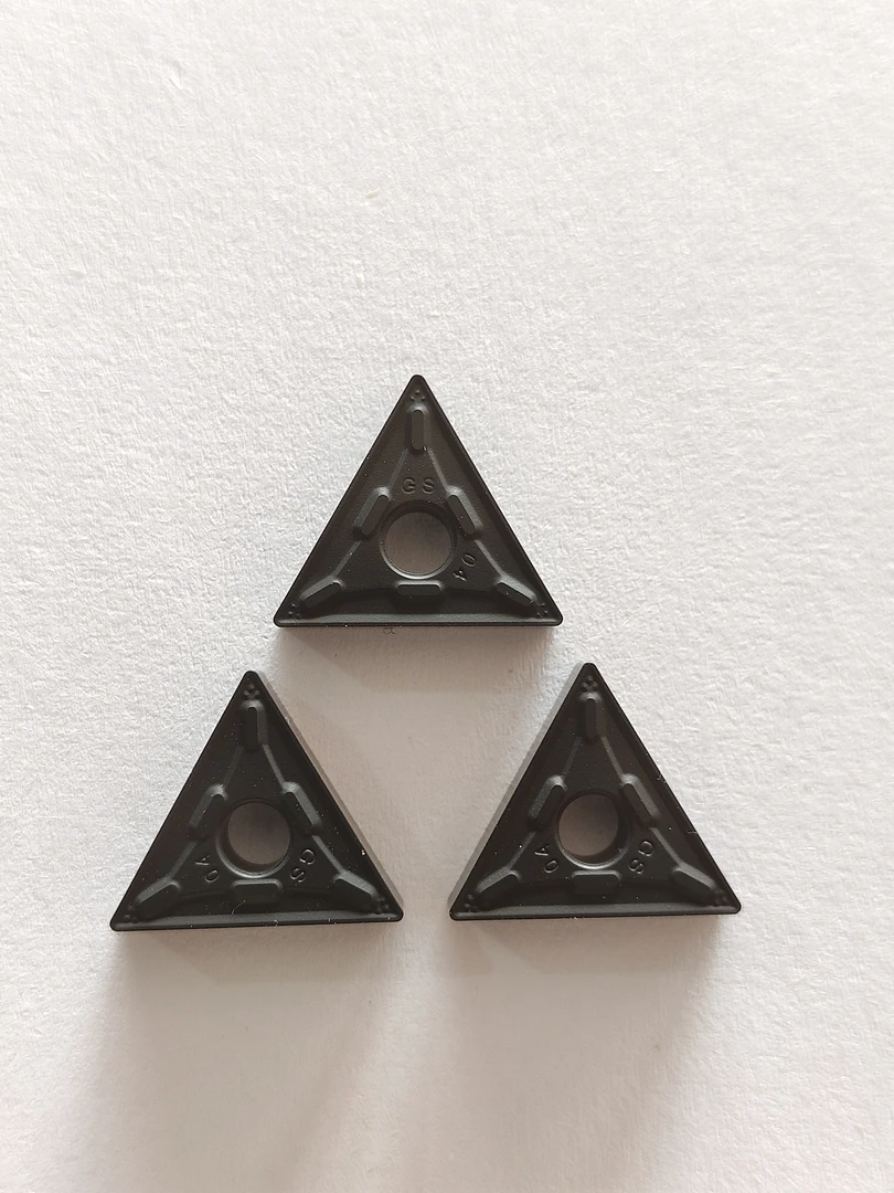 三角刀片45钢调制钢锻打钢模具钢铸钢H13钢TNMG160408-GS