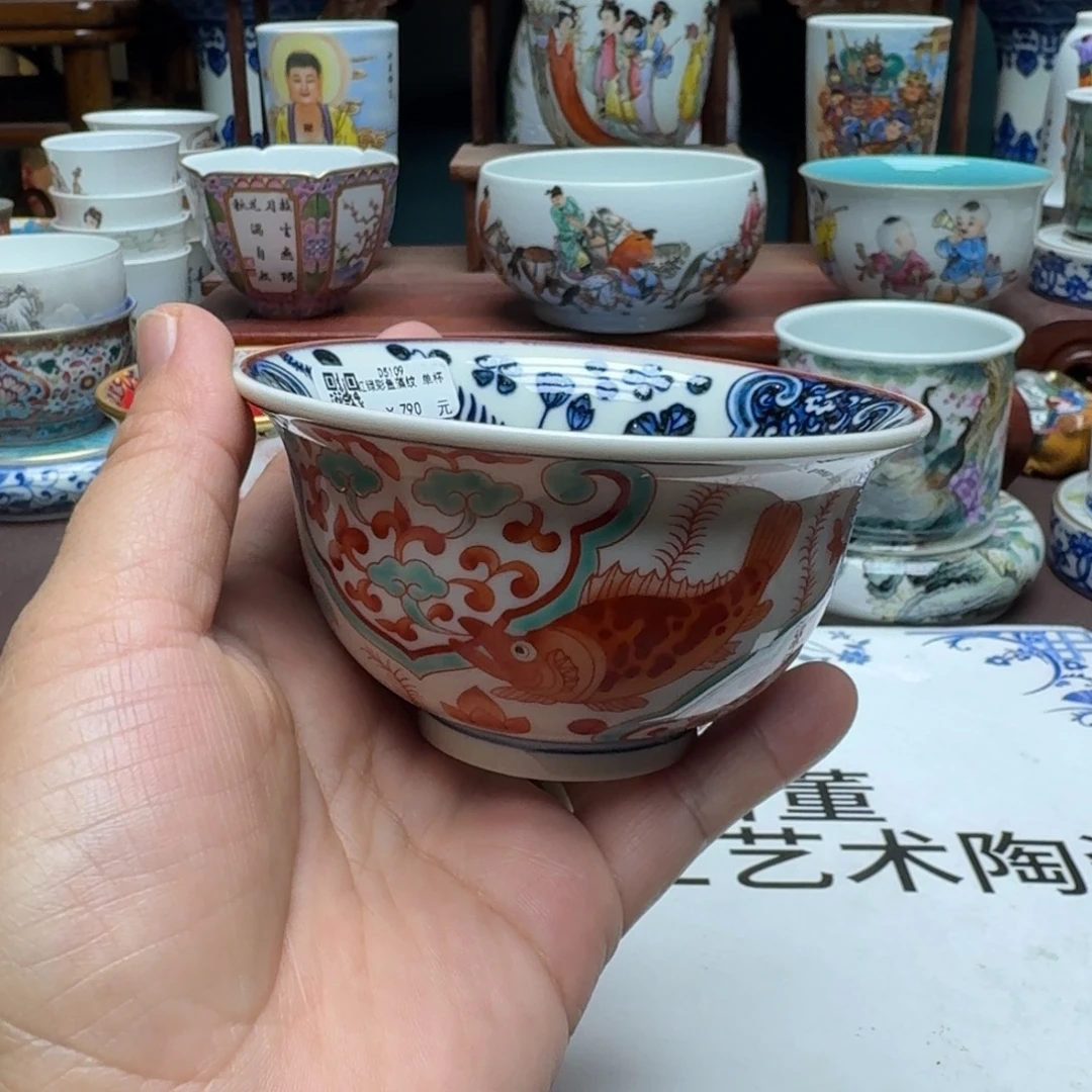 景德镇手工手绘展示