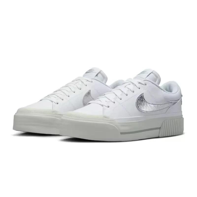 【滔搏联动】耐克NIKE女子休闲COURT LEGACY玩球穿搭板鞋HQ2307-100
