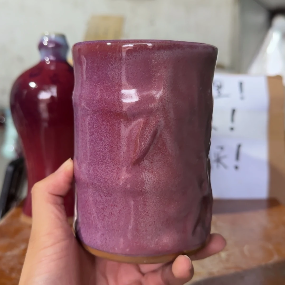 摆件郑家钧瓷摆件微瑕
