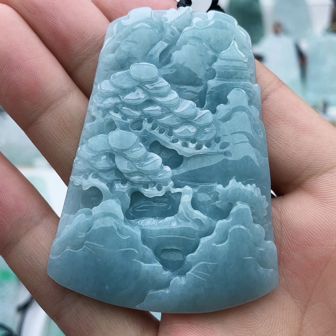 颈饰未镶嵌翡翠翡翠