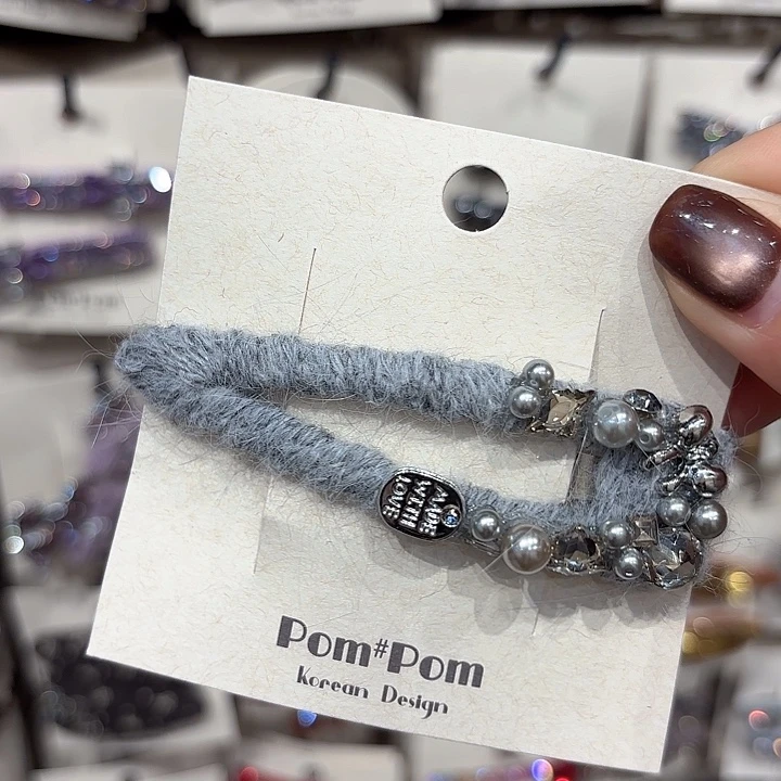 布艺铁合金爆米花拜拜一个