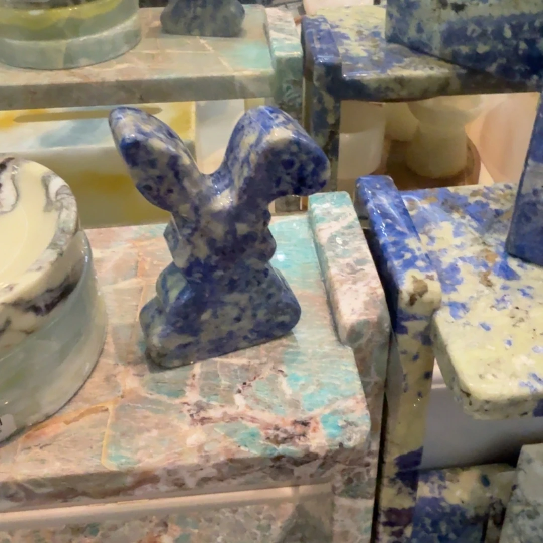 石材玻利维亚蓝兔子