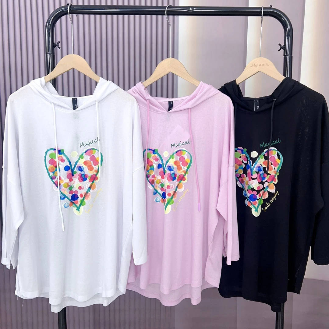 水淼2025-春季新款0010-休闲针织帽衫