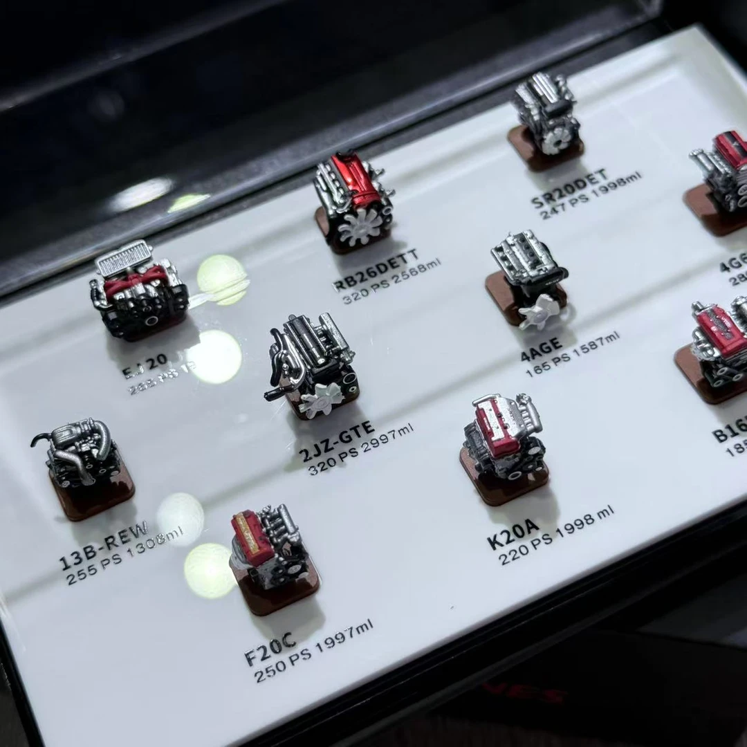 MOTORHELIX 1:64 引擎 发动机 本田 FL5 FD2 汽车 引擎模型 MH