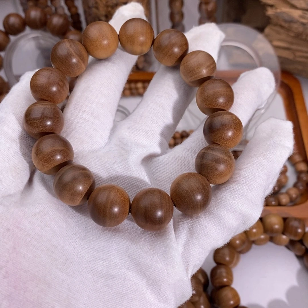 檀香木无事牌大*横纹黑肉佛像料全品1.5清仓处理