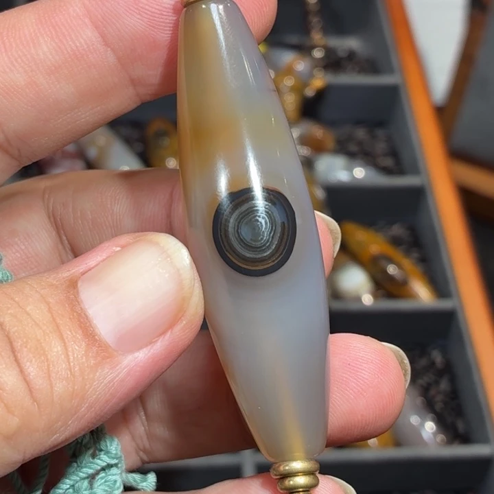 玛瑙/玉髓散珠_HEIMORI 天然天珠