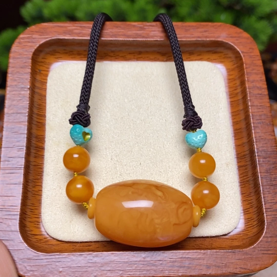 【闪购商品】蜜蜡颈饰未镶嵌项链