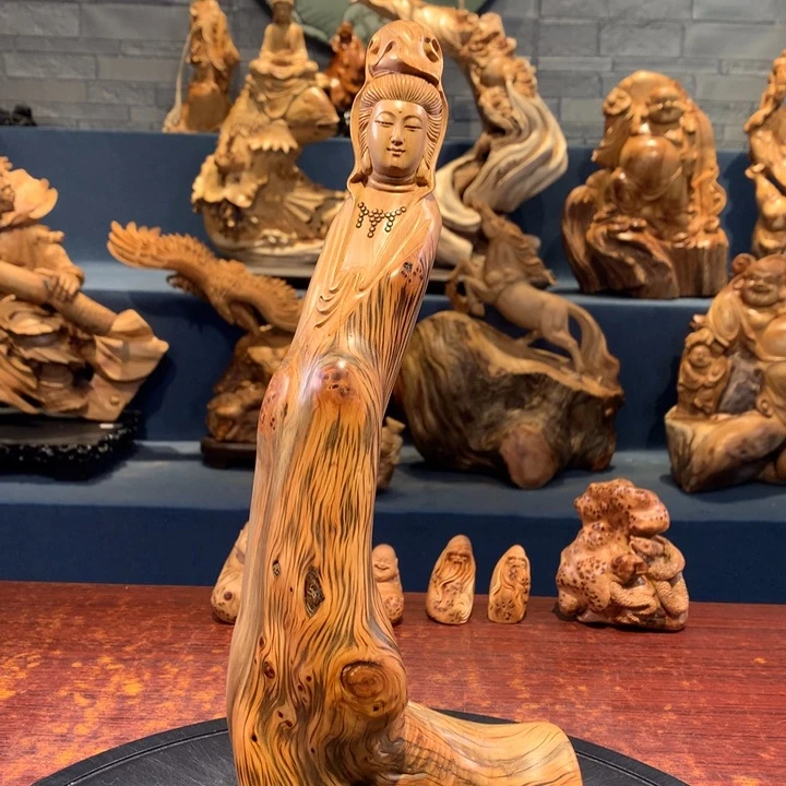 柏木（崖柏）根雕摆件