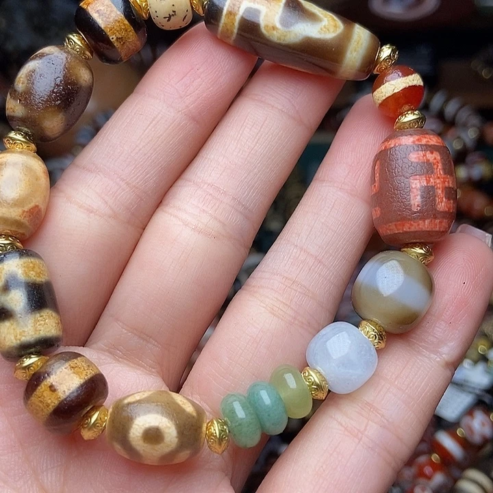 玛瑙/玉髓未镶嵌手链