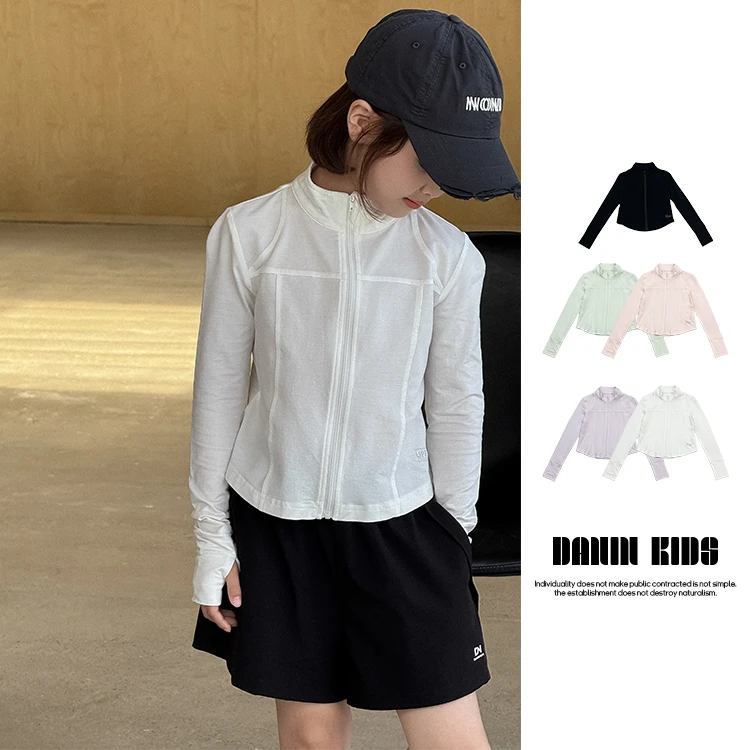 【嗒囜】凉感防晒小铠甲☆速干莫代尔~女童2025夏装儿童防晒衣服