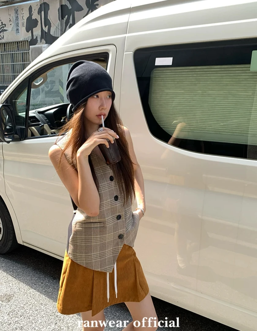 Ran*wear主理人私藏！B*V订货自留手工定纺西装外套马甲套装女