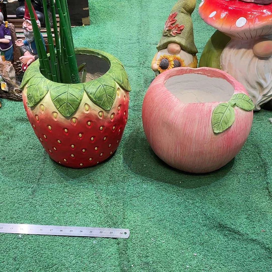 摆件花园摆件红红火火