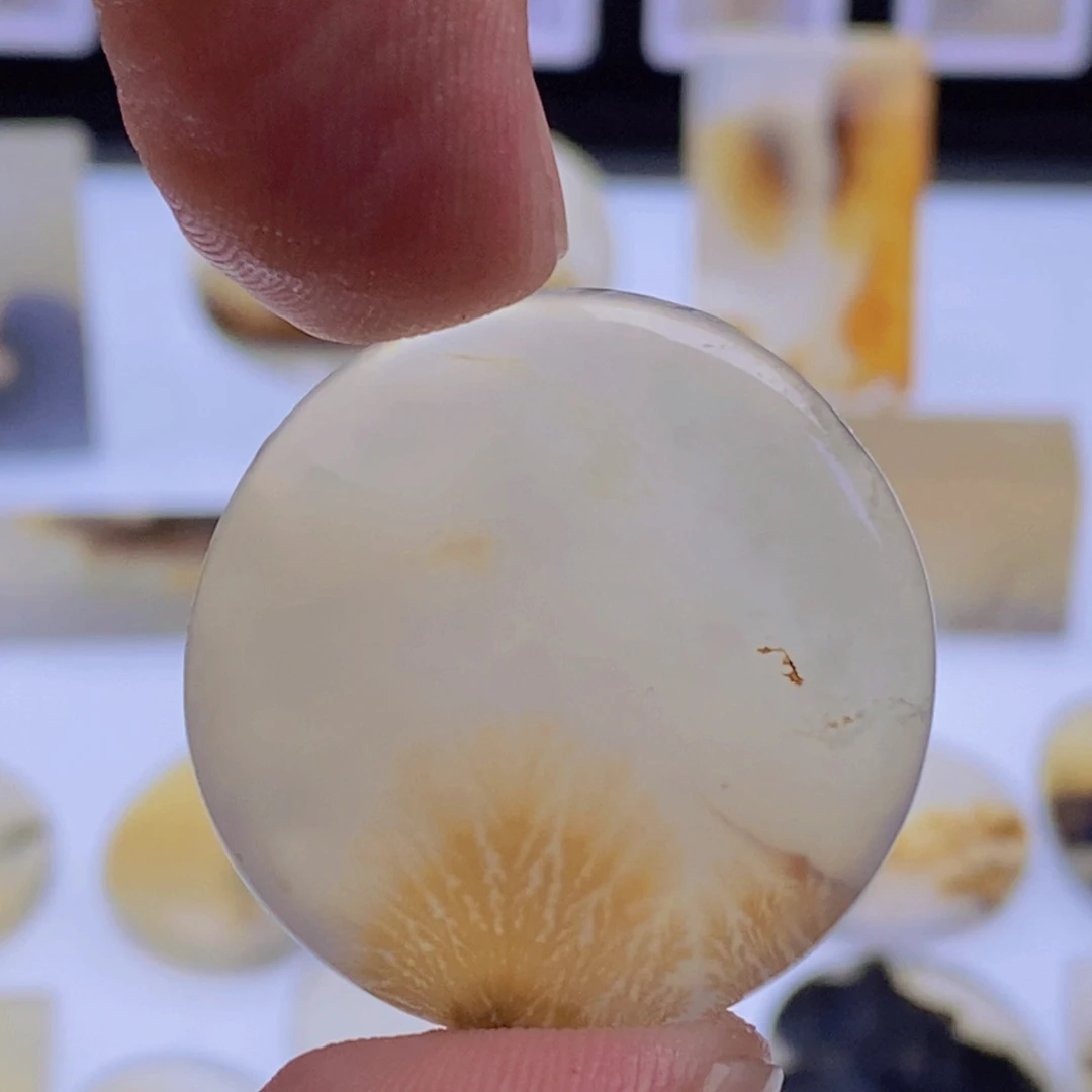 玛瑙/玉髓未镶嵌吊坠(不含链)611