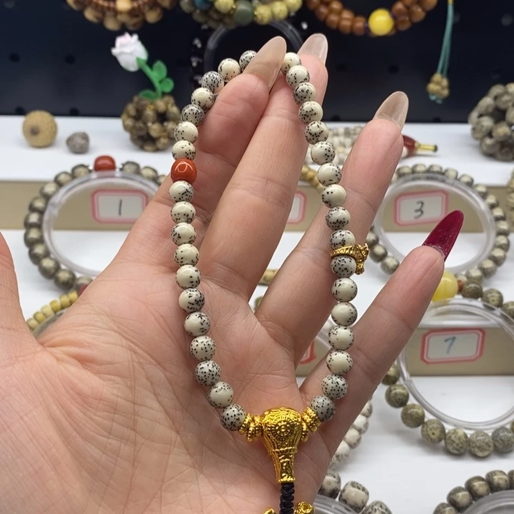 星月菩提手串7龙蛋手持