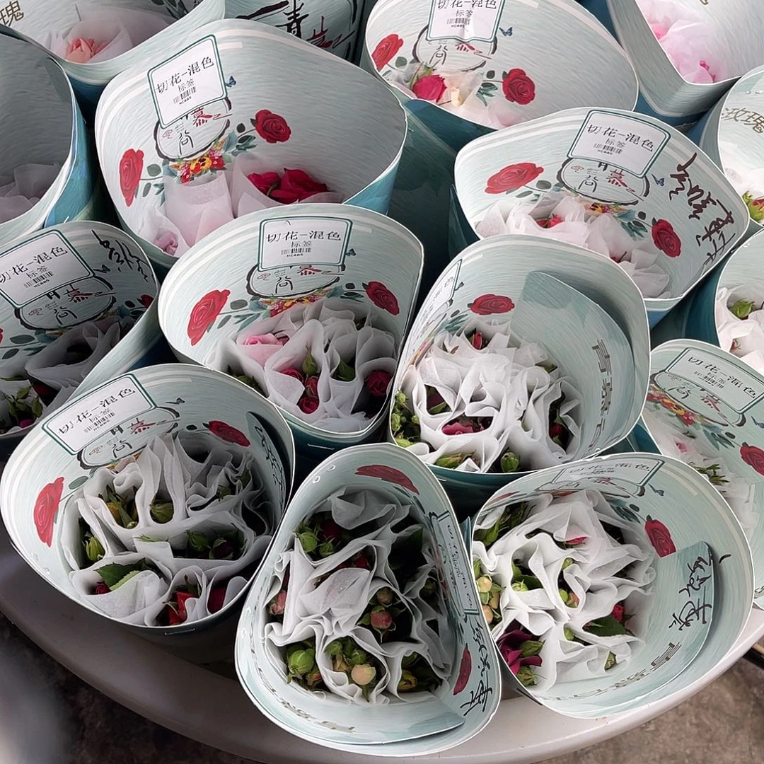 全部花苞青幕谷（单瓣混色）一扎