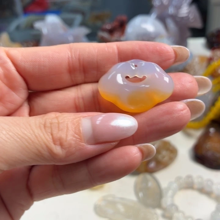 未镶嵌吊坠(不含链)玛瑙/玉髓