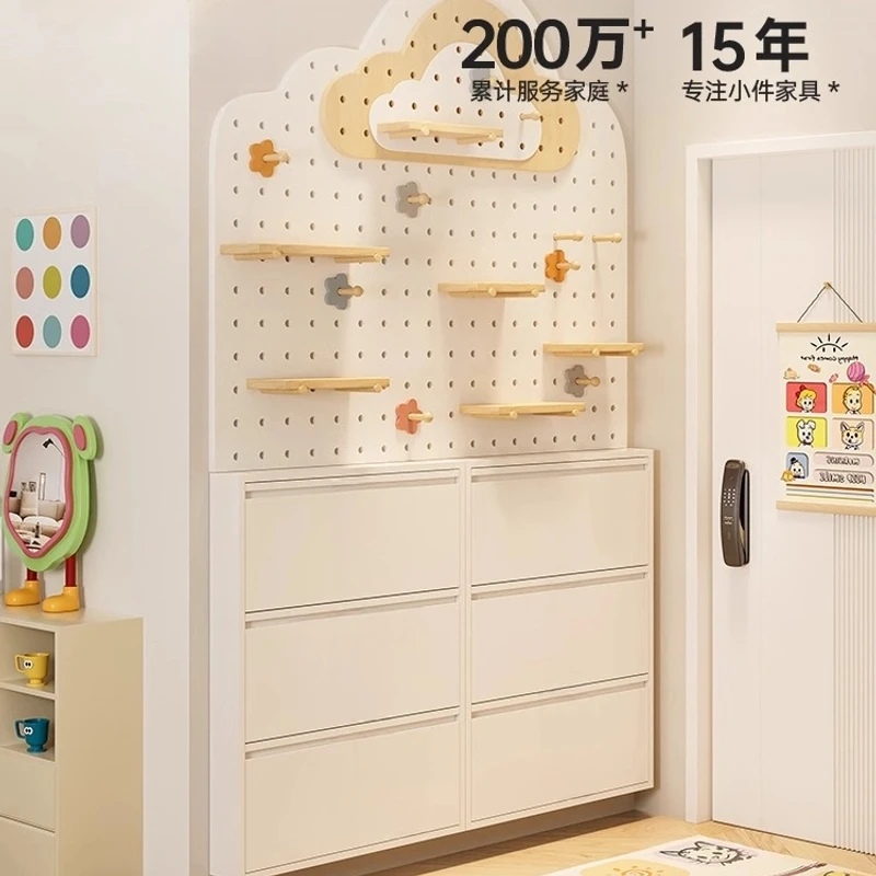 【爆款鞋柜】10cm超薄翻斗家用门口入户门小窄新款2025外楼道鞋架