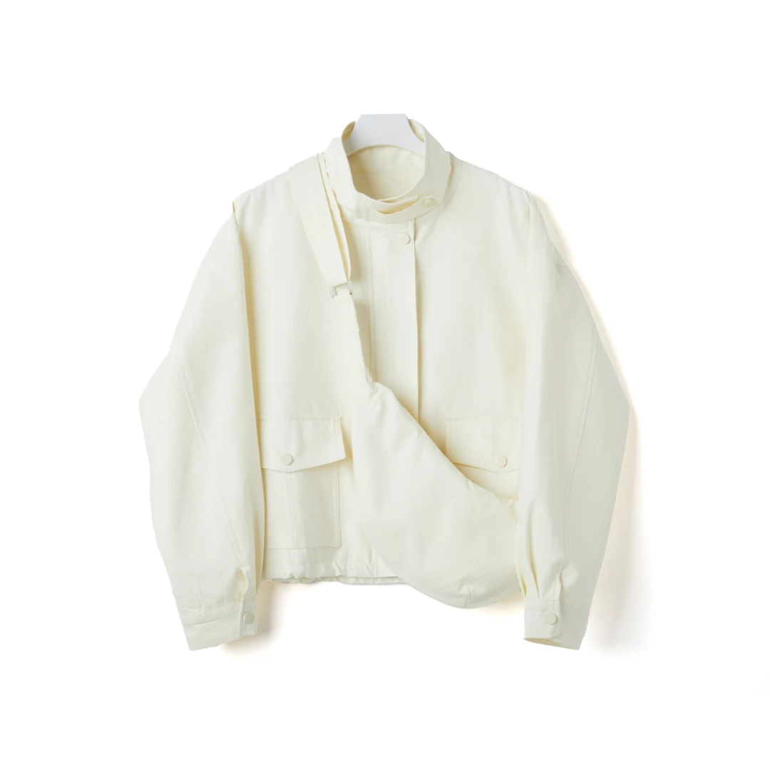 【WUGEE】春款时尚休闲百搭宽松设计师风衣外套