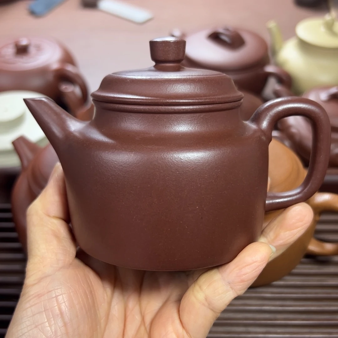 紫泥茶壶龙血砂 德钟 230cc