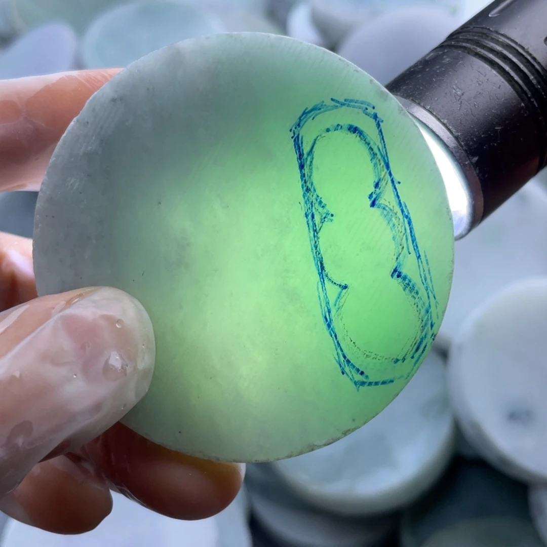 翡翠裸石天然A货翡翠