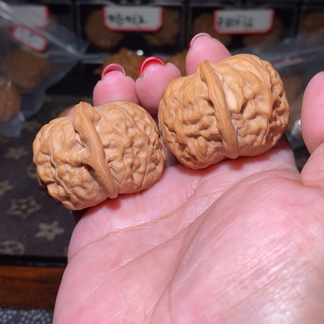 文玩核桃把件37石门元宝