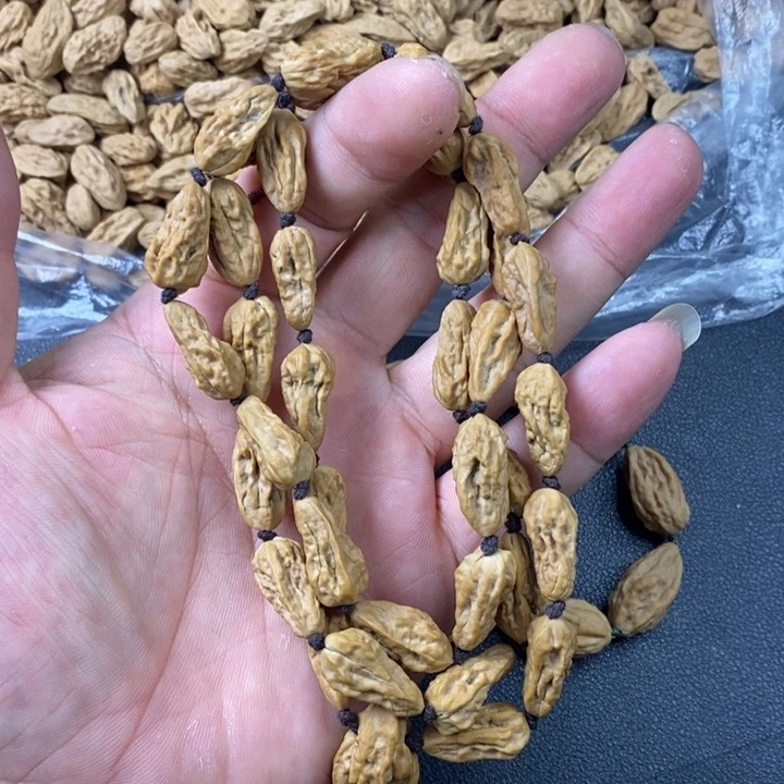 核桃文玩木质核桃脖挂