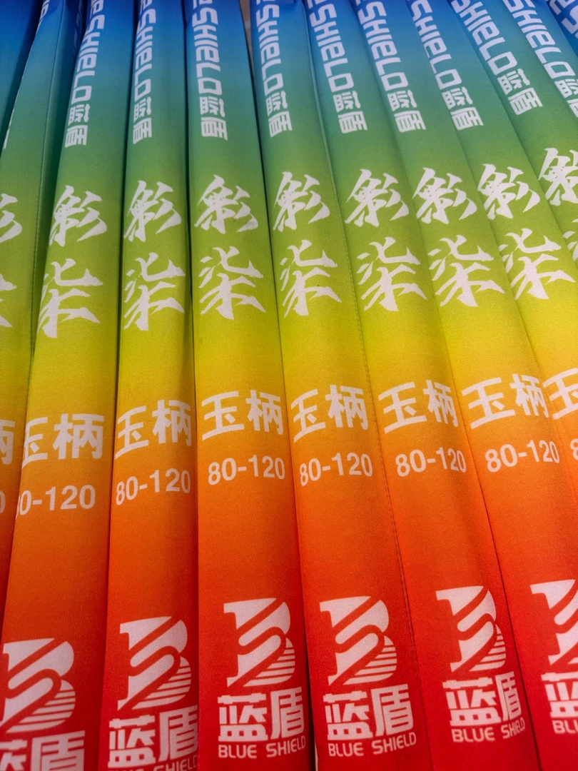 蓝盾碳素抄网 彩柒抄网竿