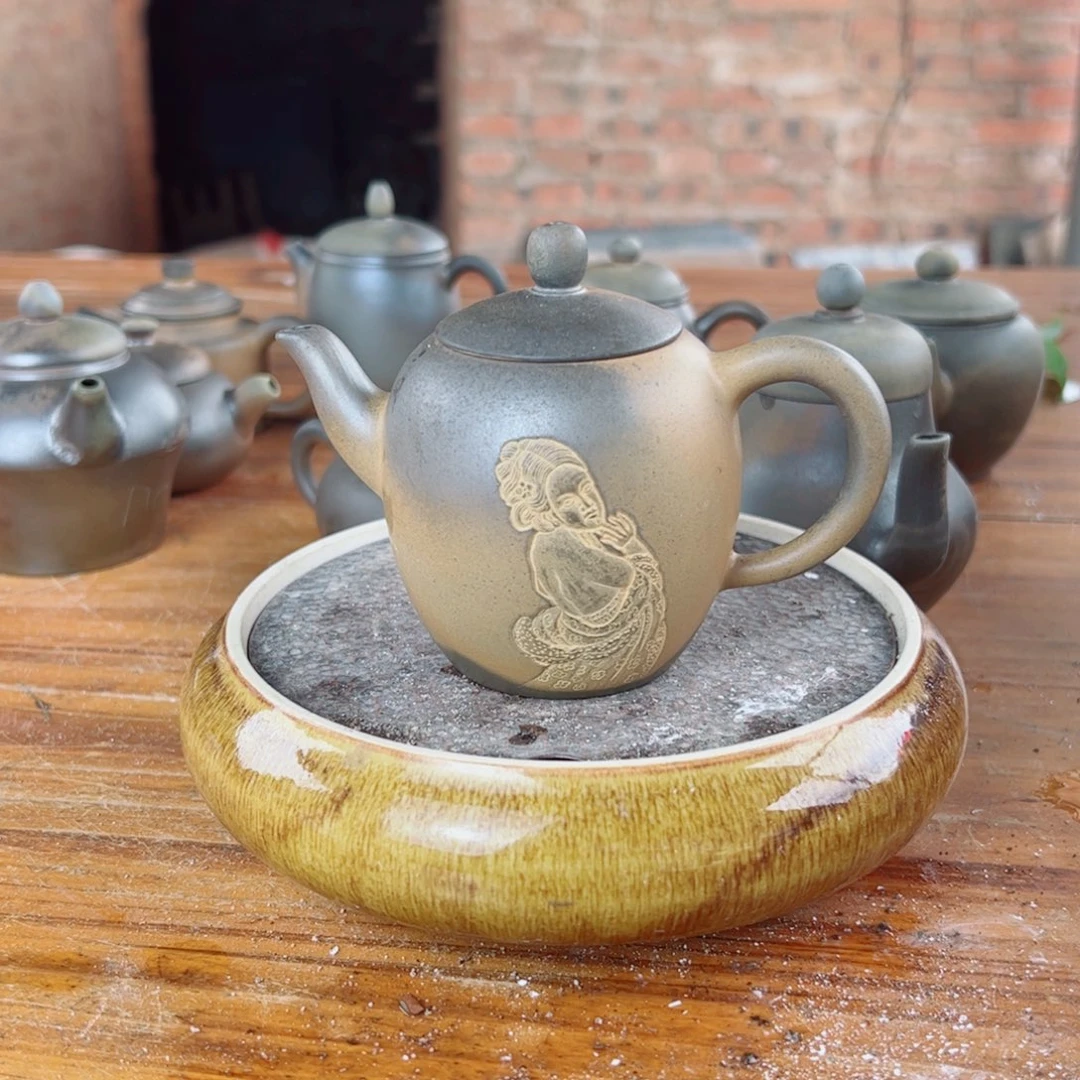 坭兴陶贵台龙窑柴烧茶器A93