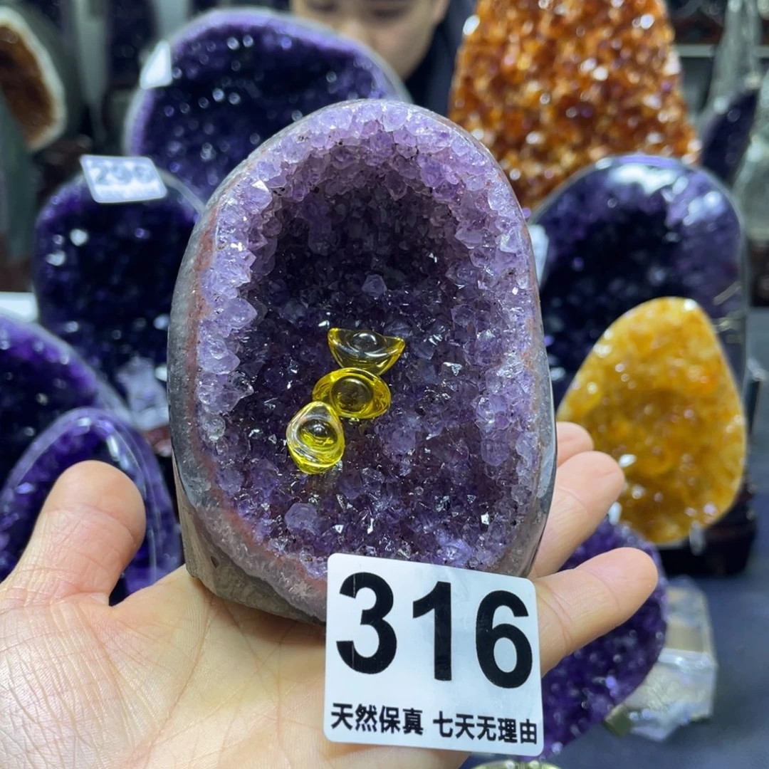 水晶未镶嵌摆件111