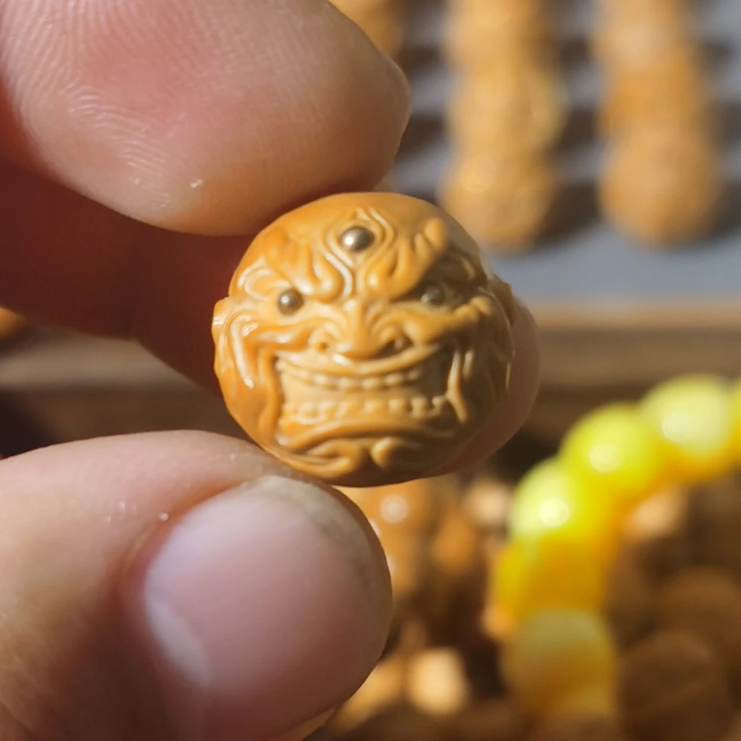 【赤霞阁】猴头雕刻单颗（开口线）