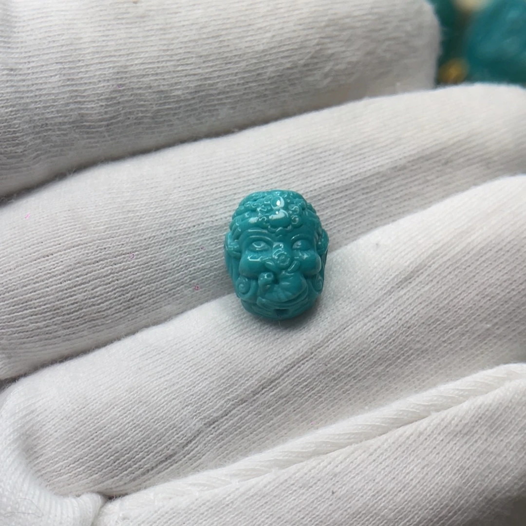 绿松石未镶嵌颈饰卡10.5-13-8.5