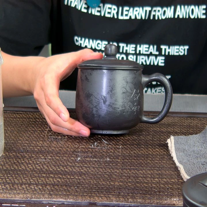 茶杯紫砂高货放漏