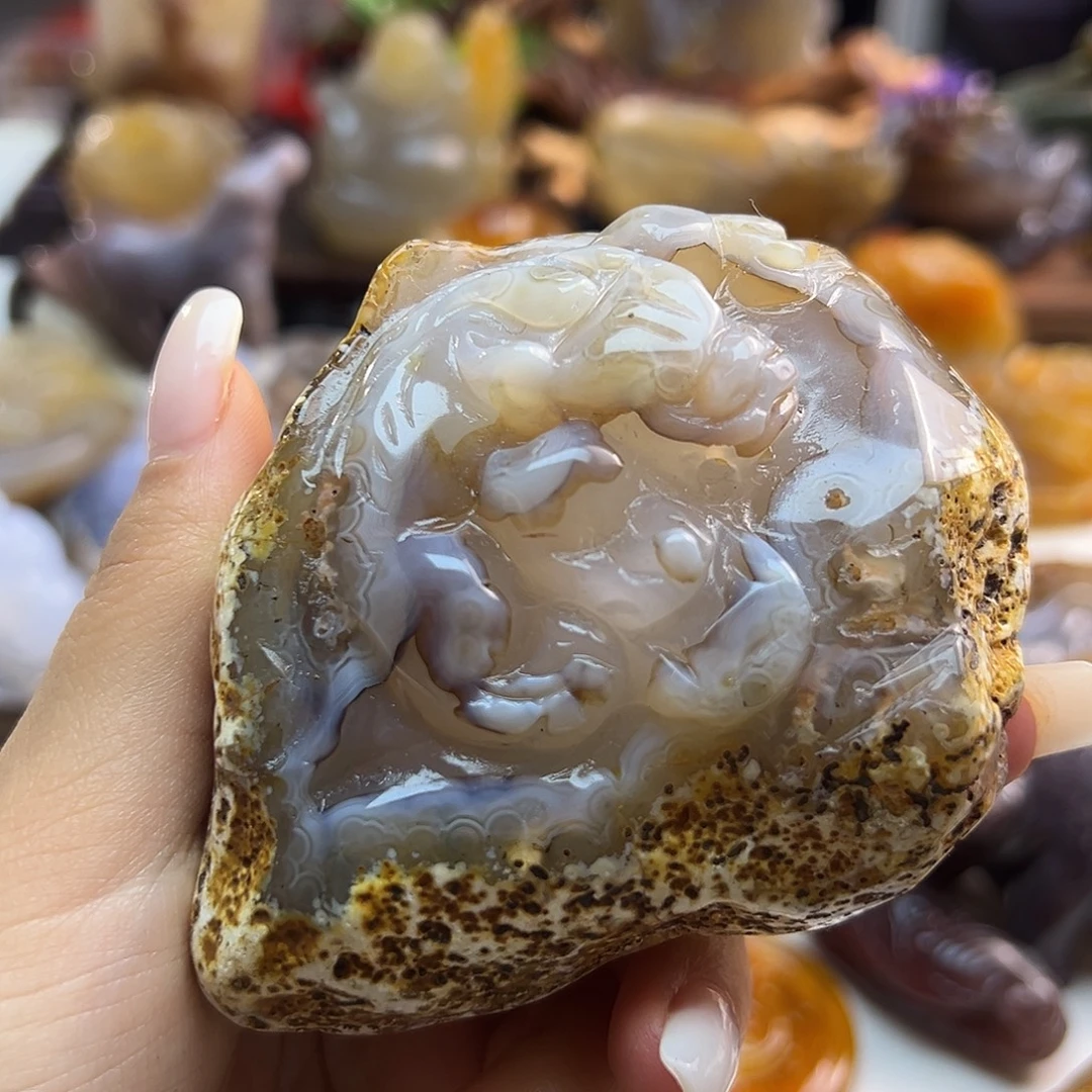 玛瑙/玉髓未镶嵌颈饰