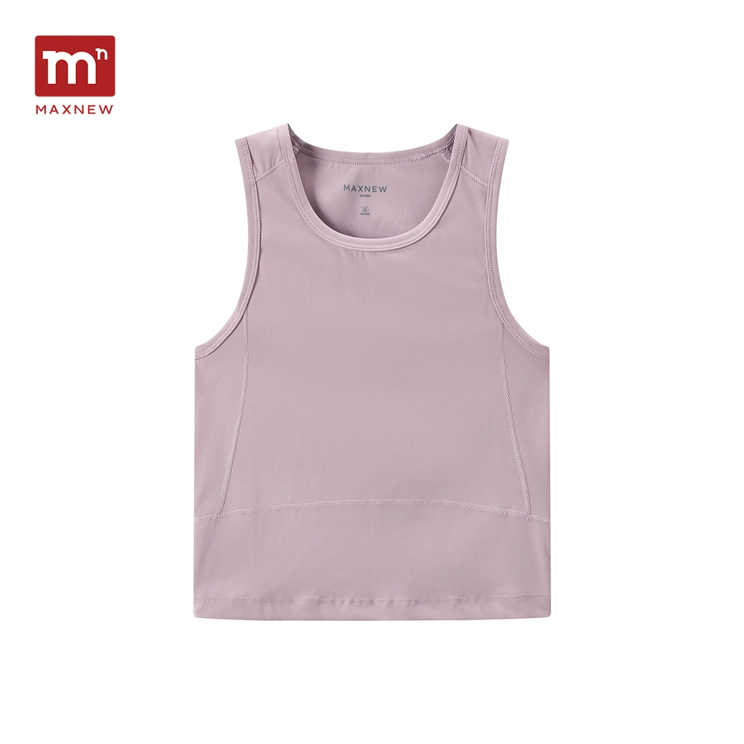 马恩女装2025夏季修身运动背心内搭打底女士夏外穿健身1P2221406