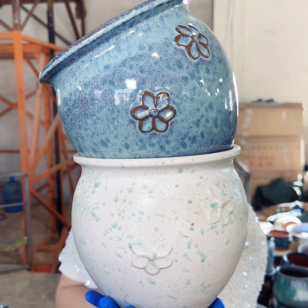 花盆紫砂高19口20