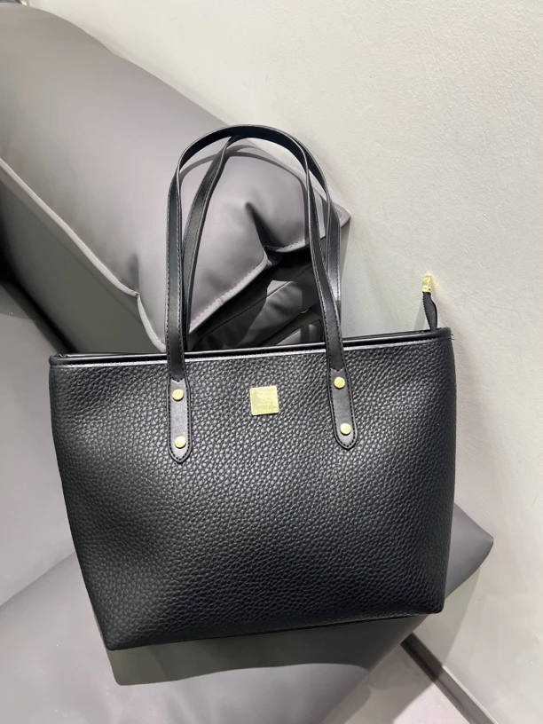 大容量单肩托特包