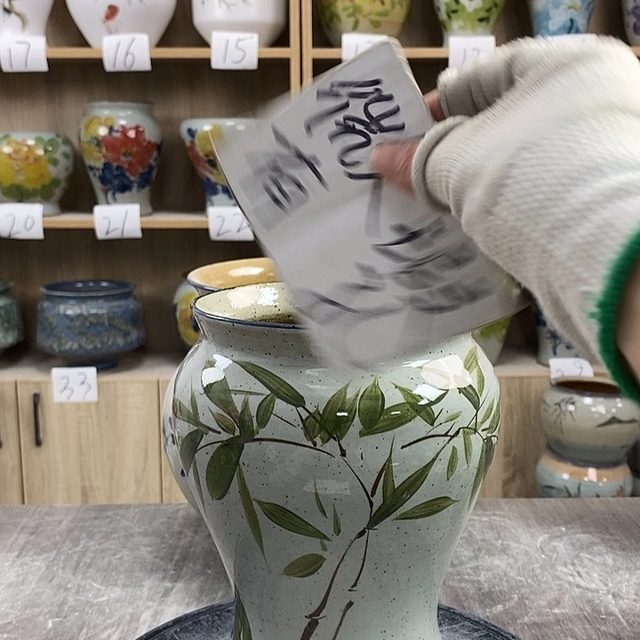 缸5xc景德镇陶瓷花盆