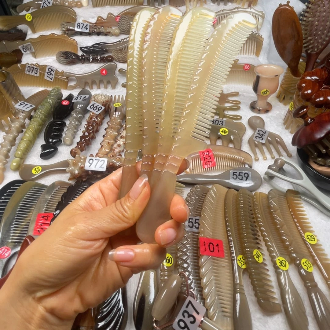 牛角梳福利款梳子