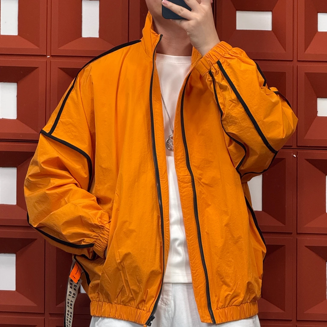 HK&NB x 户外工装系列 春秋潮流百搭情侣户外登山运动冲锋衣