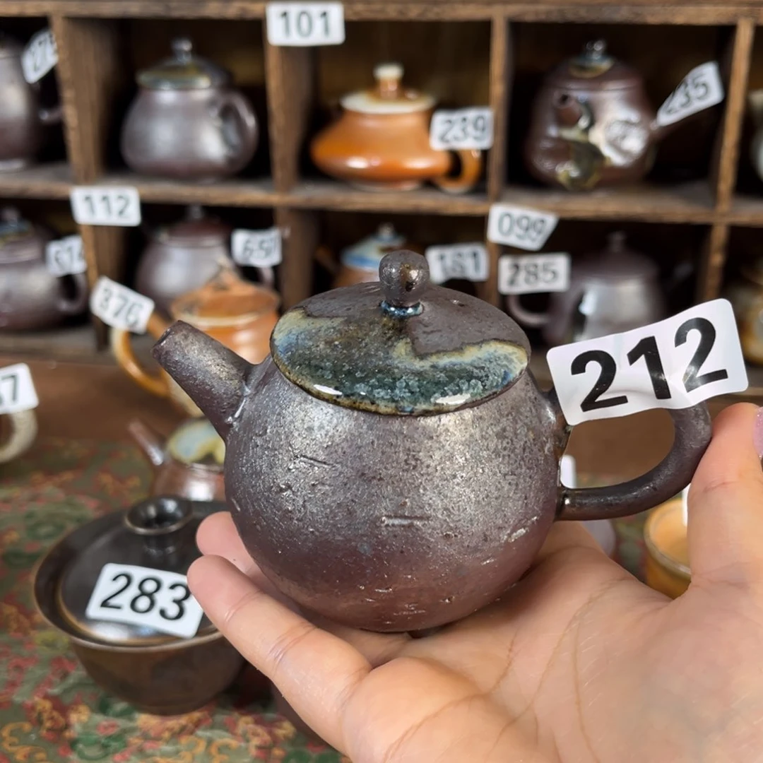 摆件旭****室柴烧茶器主人壶