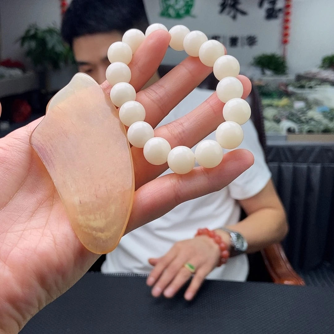 白玉菩提手串颜色多样性发拍一发一