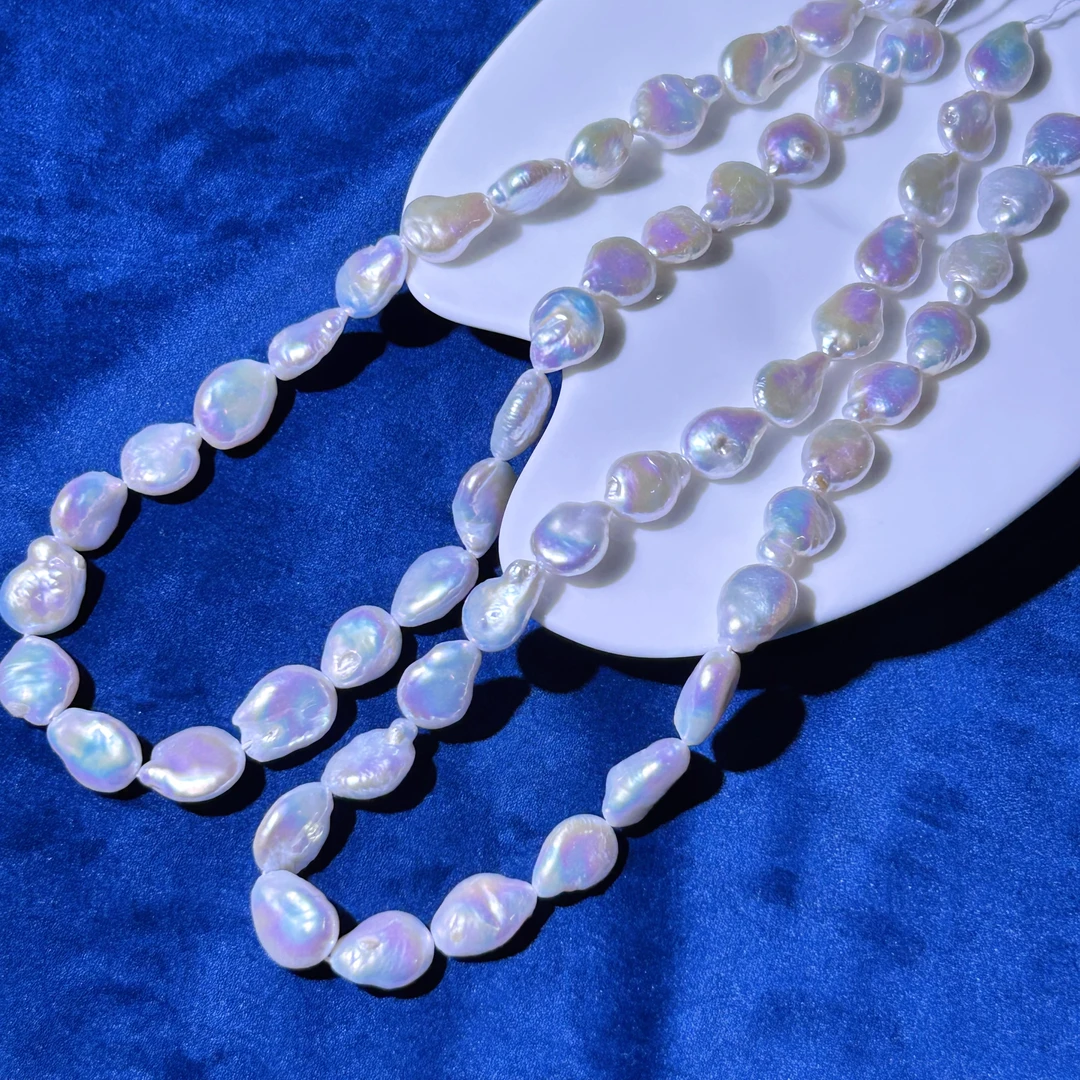 淡水珍珠项链-多样性发一珠径9-11mm-长度45cm-DS111-不退不换