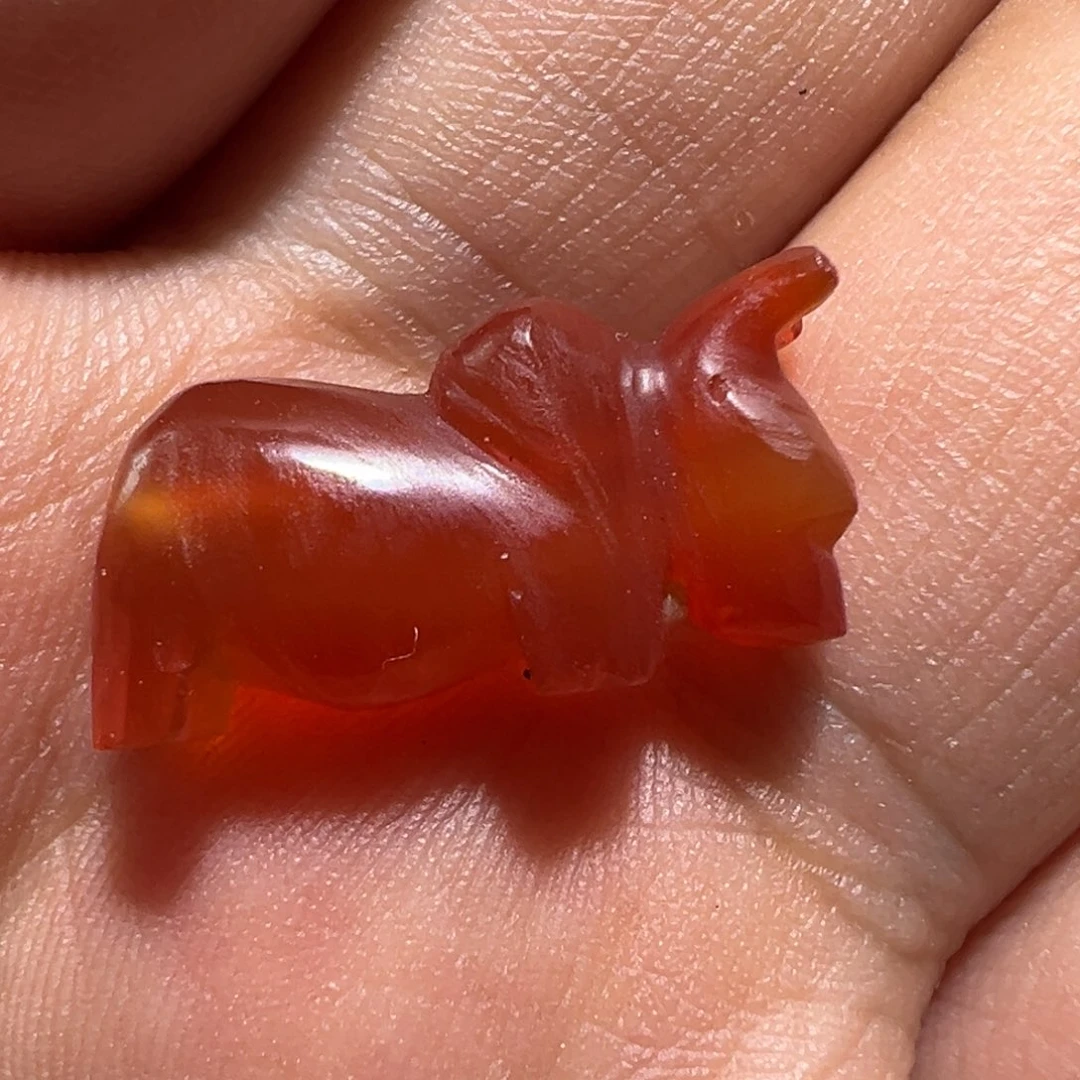 玻璃颈饰墨白藏传出品10