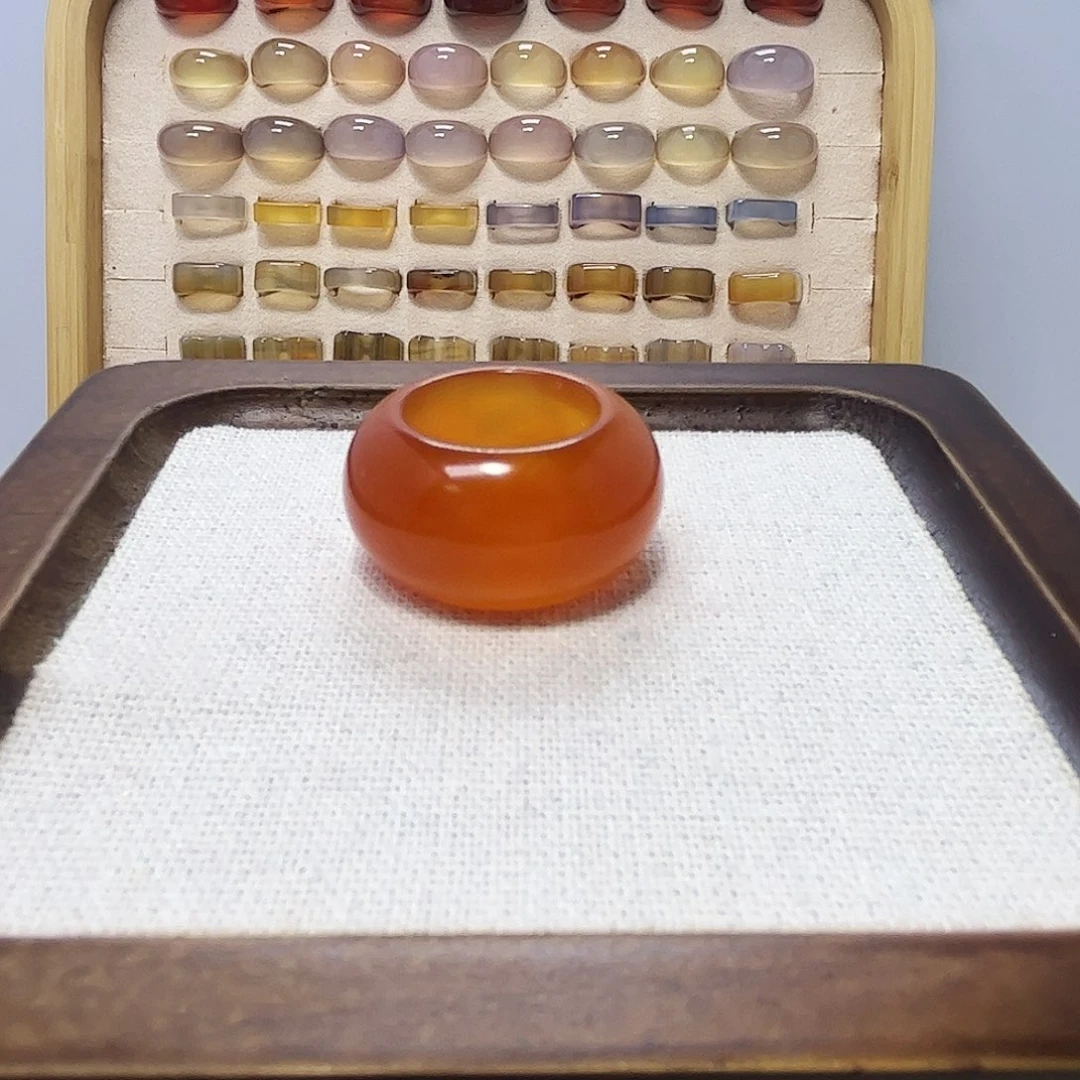 玛瑙/玉髓未镶嵌戒指517港17